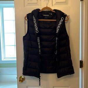 Calvin Klein Water resistant vest jacket! Size: Small